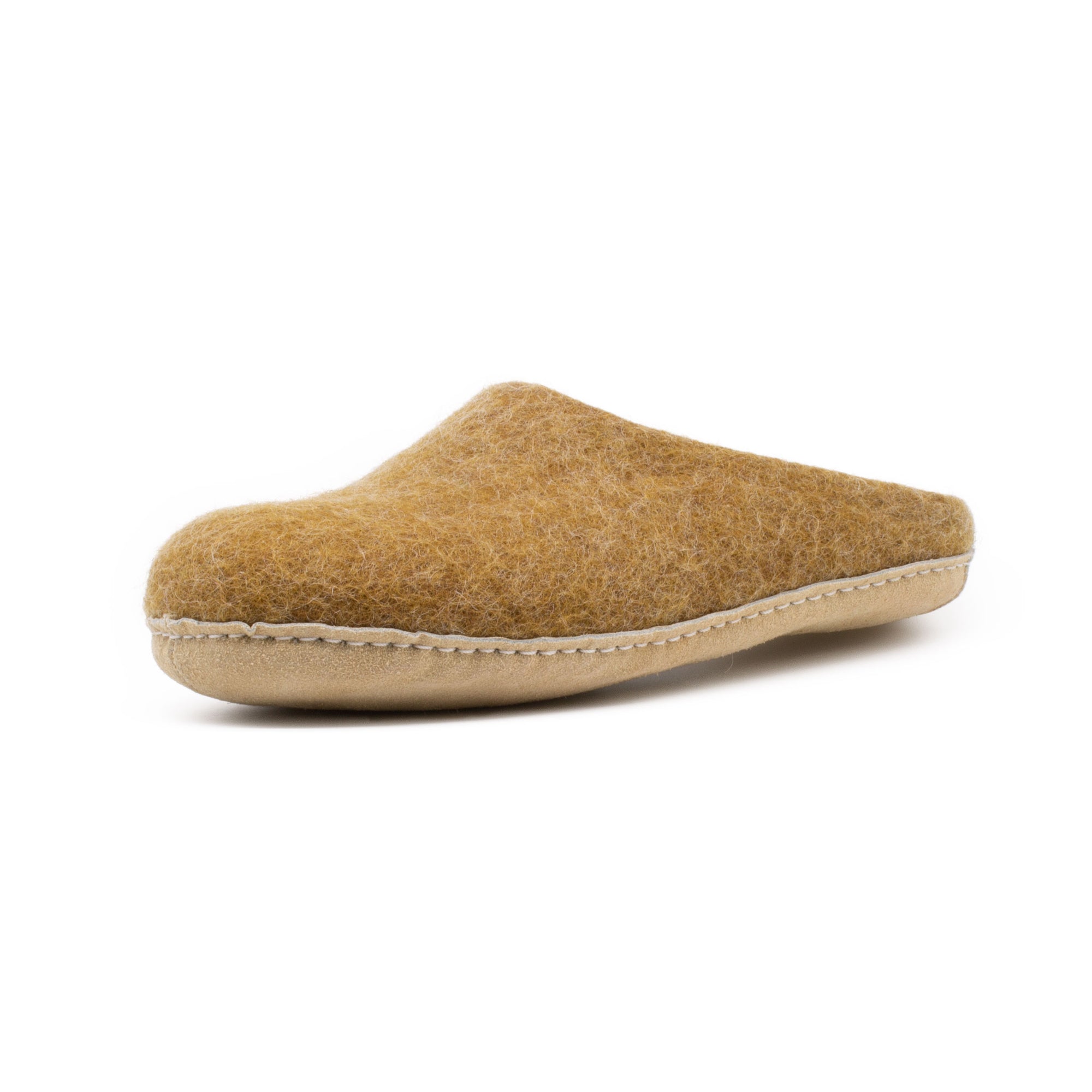 Women's 'Astoria' Wool House Slippers - Toffee