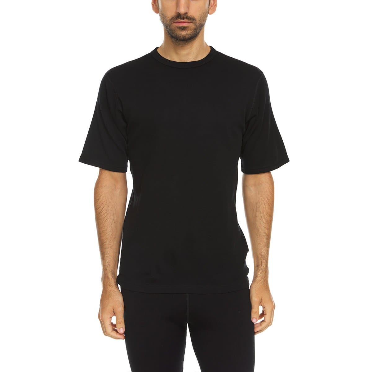 Midweight - Sentinel Men&#39;s S/S Crew 100% Merino Wool